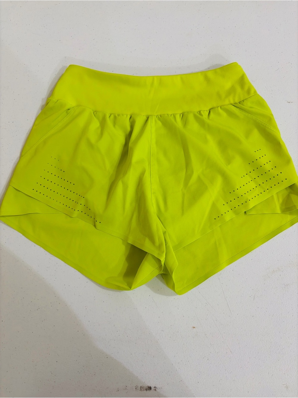 JoyLab Women's Neon Green Athletic Shorts